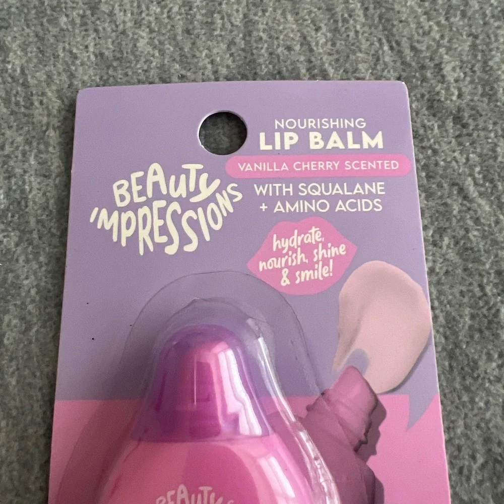 Beauty‎ Impressions Nourishing Lip Balm Vanilla Cherry Viral TikTok Squalane New